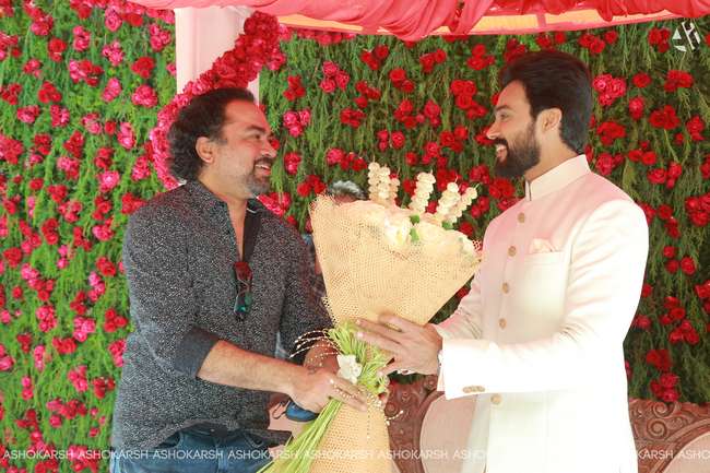 Actor Arav - Actress Raahei Marriage Stills